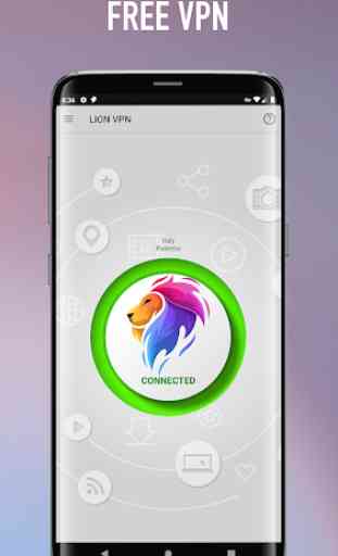 Lion Vpn gratuito e sicuro, veloce e illimitato 2