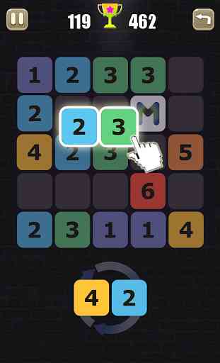 Merge Block Puzzle : Domino 4