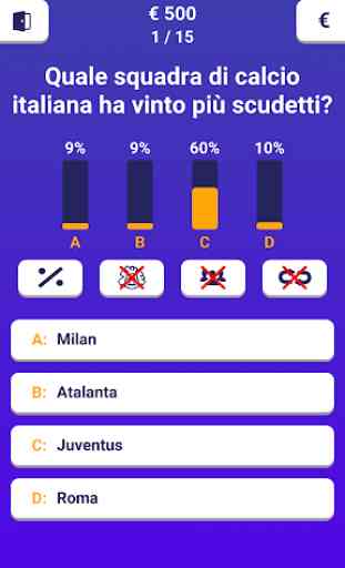 Milionario 2020 - Italiano Trivia Quiz 4