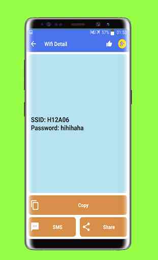 Mostra la password wifi-condividi la password Wifi 3
