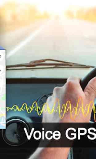 Navigazione GPS vocale e indicazioni sulla mappa g 1