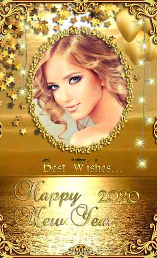 New Year 2020 Photo Frames , 2020 Greetings Cards 4