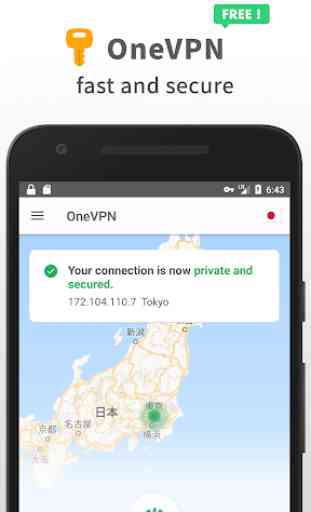 OneVPN - Fast VPN Proxy & Wifi Privacy Security 1