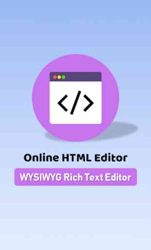 Online HTML Editor - WYSIWYG Rich Text Editor 1