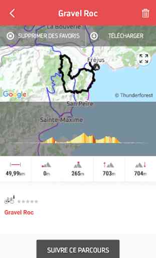 OpenRunner - GPS : bicicletta, trekking, corsa 2