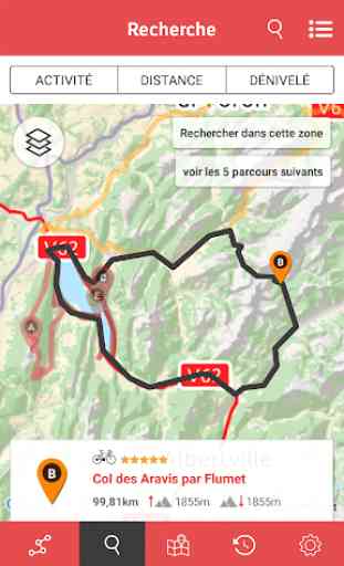 OpenRunner - GPS : bicicletta, trekking, corsa 4