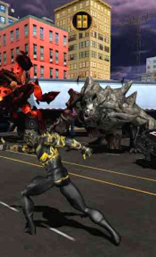 Panther Super Hero Crime City Rescue Battle 1