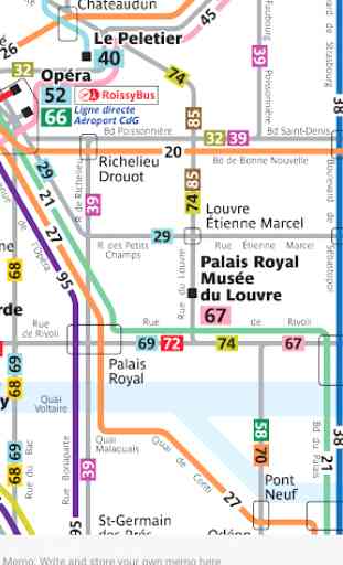PARIS METRO TRAIN BUS TRAM TOUR MAP パリ 巴黎 OFFLINE 4