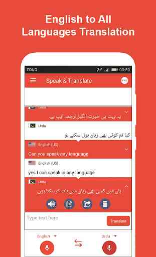 Parla e traduci tutte le lingue Voice Translator 3