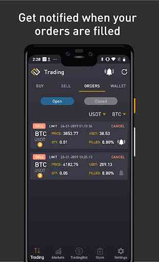 ProfitTrading For Binance - Trade much faster 3