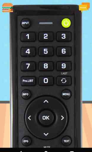 Remote Control For Hannspree TV 1