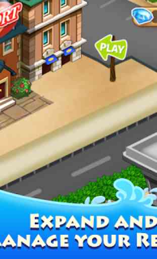 Resort Empire : Hotel Simulation Games 3