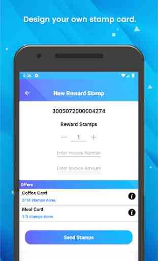 Reward Stamp : Customer Loyalty Application 3