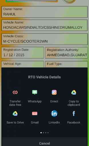 RTO Vehicle Details 2020 4