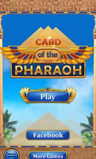 Scheda del Faraone - gioco di carte solitario 4