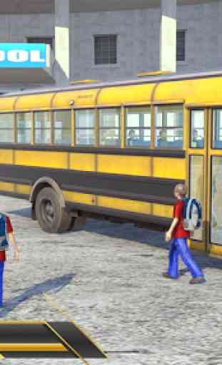 Scuola Autobus Fuori strada autista Simulatore 1