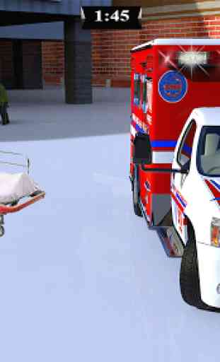 soccorso in ambulanza di emergenza-sim city di sop 2