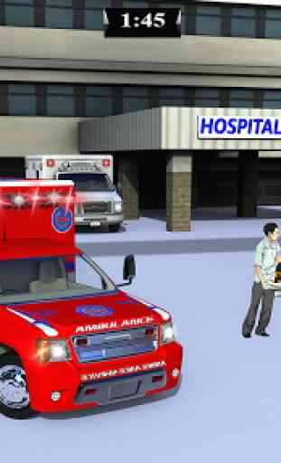 soccorso in ambulanza di emergenza-sim city di sop 3