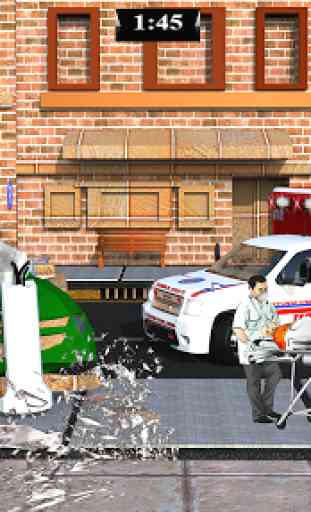 soccorso in ambulanza di emergenza-sim city di sop 4