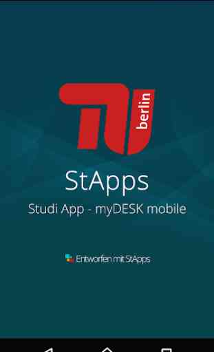 StApps - Studi App TU Berlin 1