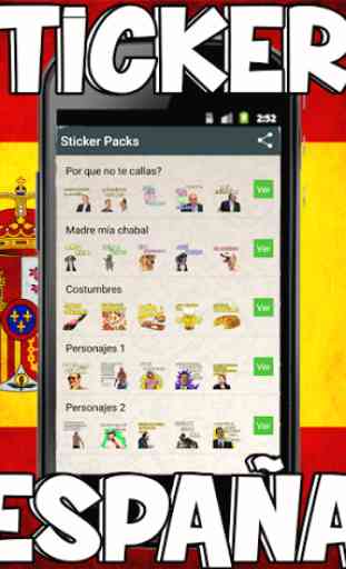 Stickers España 1