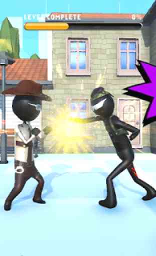 Stickman City Fighter vs Street Gangster 1