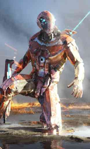 Super Crime Steel War Hero Iron Flying Mech Robot 1