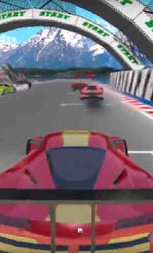 SuperHeroes Stunt Car Racing Game 1