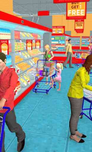 Supermarket Grocery Shopping Mall Family Game 1