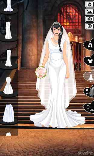 ☗ Sweet Vampire Wedding dress up❤ 2
