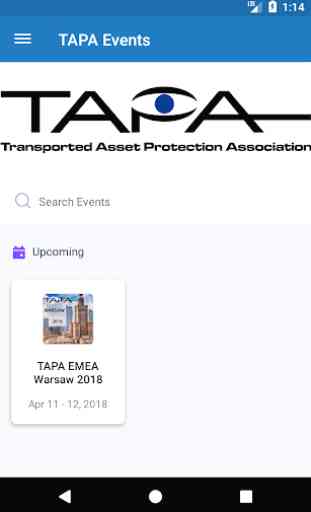 TAPA Conferences & Meetings 2
