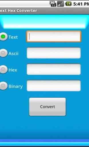 Text Hex Converter 1
