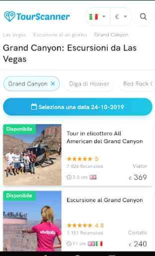 TourScanner: Tour, Biglietti e Attività di viaggio 4