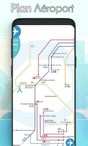 transport paris: métro, bus, rer, noctilien 1