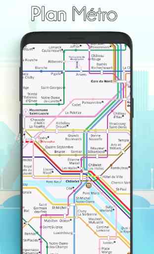 transport paris: métro, bus, rer, noctilien 3