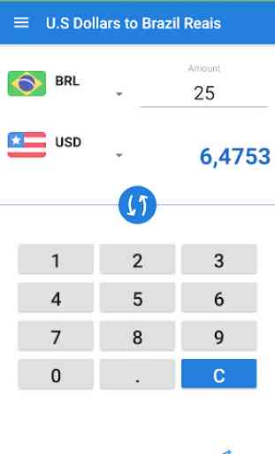 US Dollar to Brazil Real / USD to BRL Converter 1