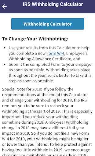 USA IRS Refund Tracker : Tax Calculator 4