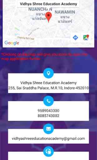 Vidhya Shree School-Indore, Parents App 1