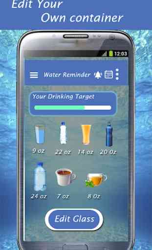 Water Drink reminder Water Intake Hydro Coach 2