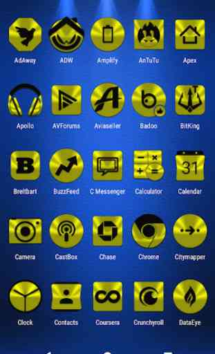 Yellow and Black Icon Pack ✨Free✨ 3