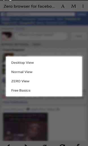 Zero browser For Facebook 3