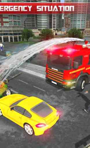 911 camion dei vigili del fuoco vero gioco di 4