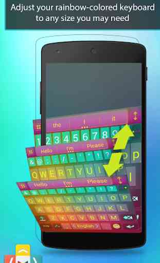 ai.type Rainbow Color Keyboard 3