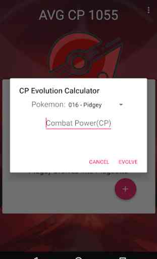 Backpack GO - Calculator for Pokemon GO 4