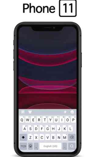 Black Phone 11 Tema Tastiera 1