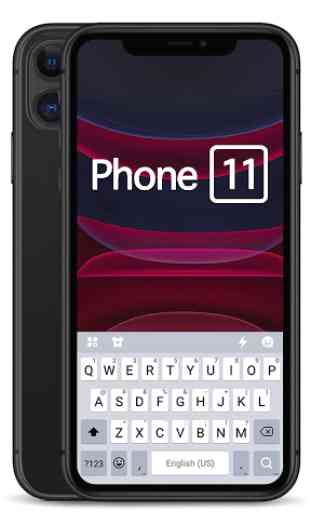 Black Phone 11 Tema Tastiera 2