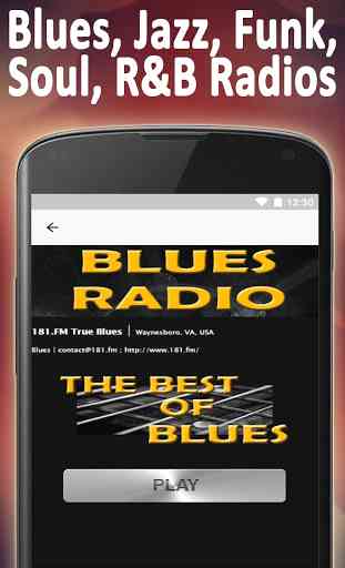 Blues Jazz Funk Soul R&B Radio 4