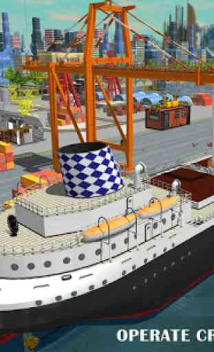 carico nave mestiere crociera simulatore: acqua 2