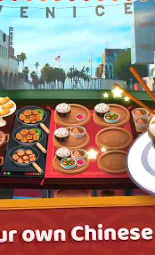 Chinese California Truck - Fast Food Cooking Game 1