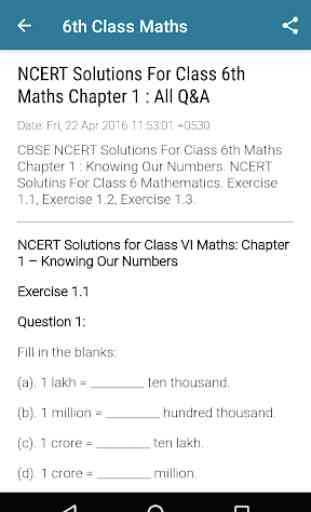 Class 6 Maths Solution NCERT 2